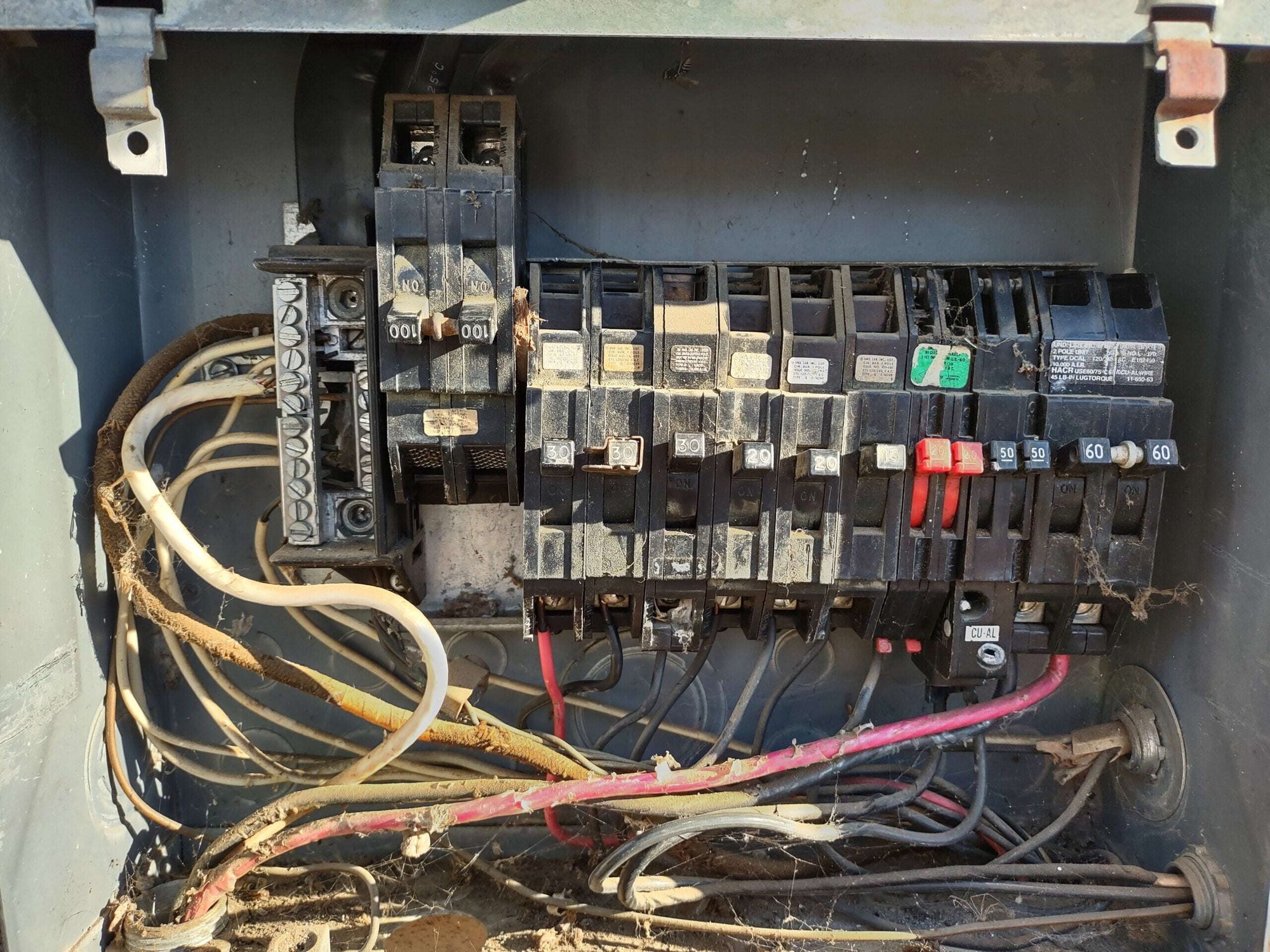 Outdated Electrical Panel ZIM